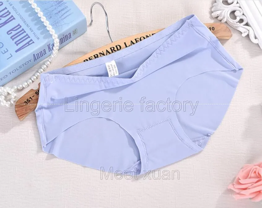 Women seamless Panties Underwear Ultra-thin Briefs For Women's g string low-Rise Sexy Lingerie factory shipping