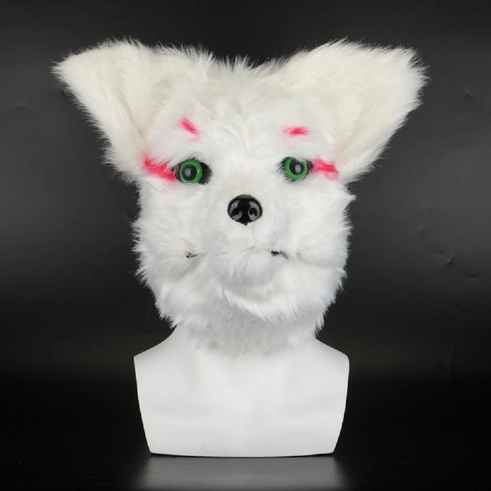 Animal Masks Animal Themed Costumes Horrible Rabbit Mask Felt Plastic Cosplay Prop Halloween Accessories Men Women Face Mask     (7)