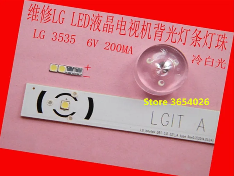 50piece//lot FOR maintenance Samsung LCD TV LED backlight Article lamp SMD LEDs