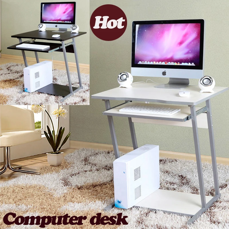 New Wooden/Metal Computer Desk/Computer Table/PC Table,office desk,metal computer table,Simple style office furniture