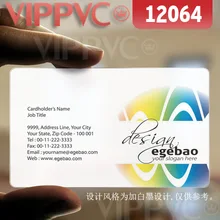 12064 уникальная визитная карточка держатели-матовые лица прозрачные карты Тонкие 0,36 мм