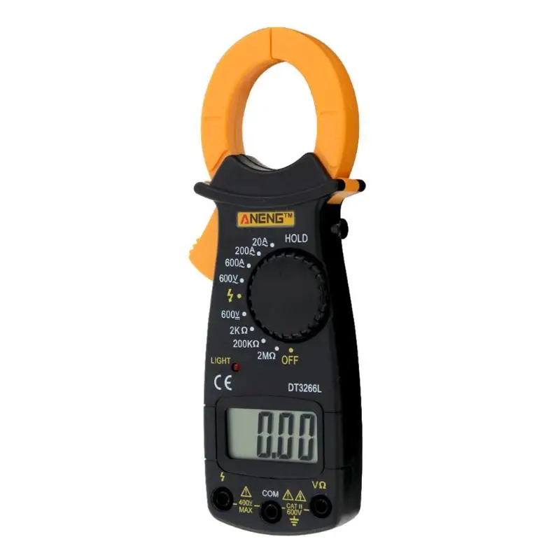 

ANENG DT3266L Digital Clamp Meter Multimeter Voltage Current Resistance Tester Multifunctional Electronic Measuring Instrument