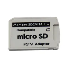 Белый SD2VITA 5,0/2,0 адаптер карта коробка защита psv игра Карта конвертер чехол держатель для psv 1000 psv 2000 чехол