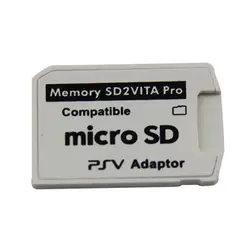 Белый SD2VITA 5,0/2,0 адаптер карты коробка защиты psv карточная игра конвертер чехол держатель для psv 1000 psv 2000 чехол