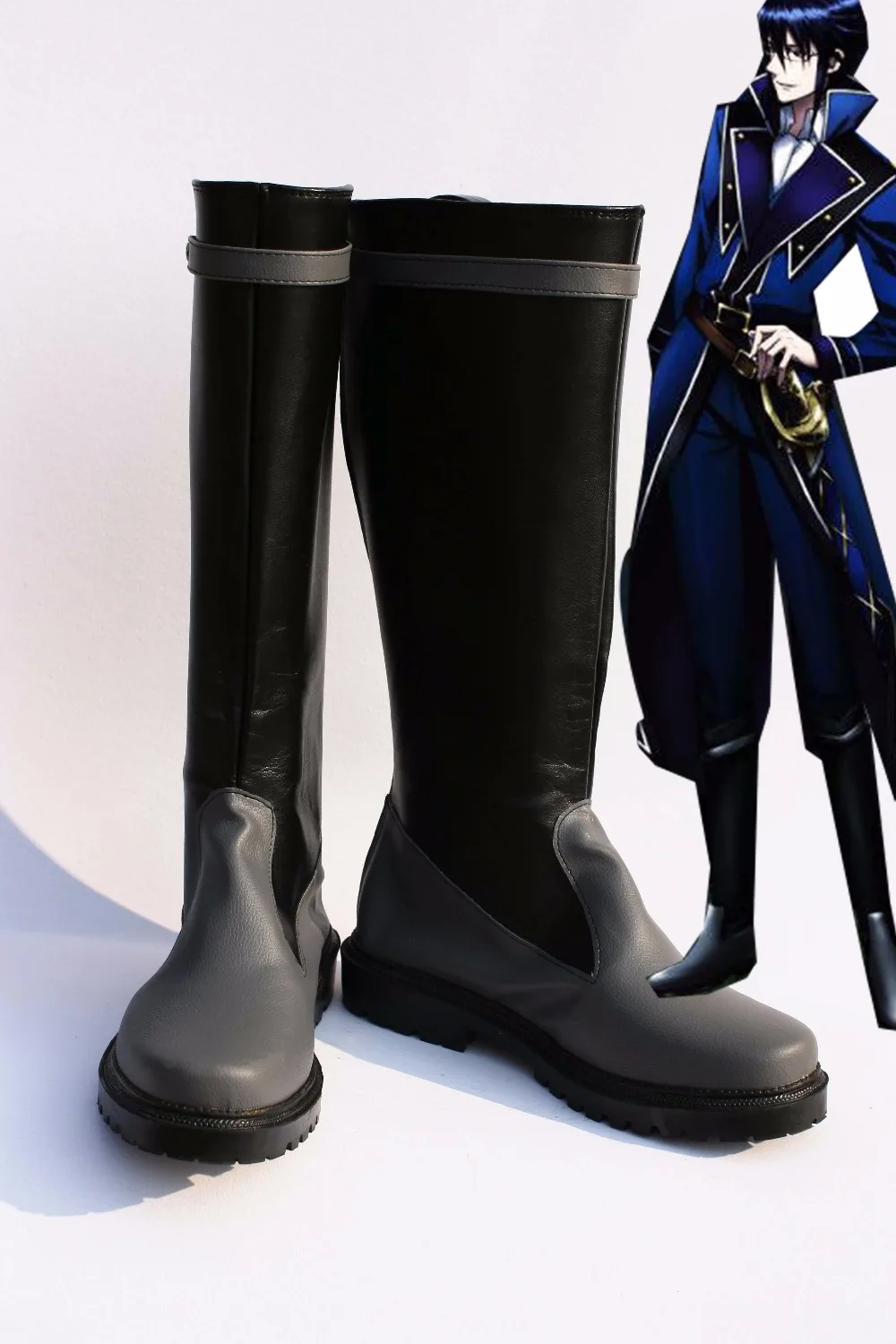 

K Anime Munakata Reisi Cosplay Shoes Party Boots high quality Tailor-Made