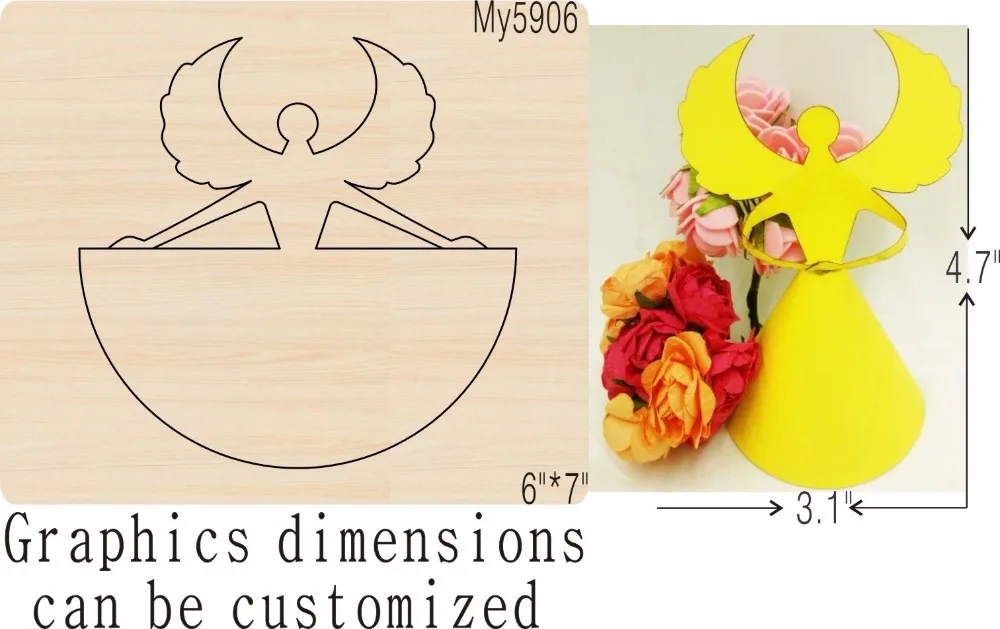 

angel new wooden mould cutting dies for scrapbooking Thickness-15.8mm