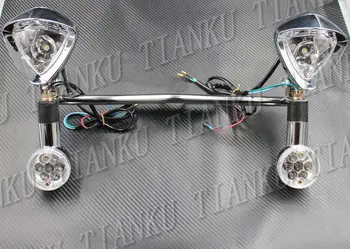 

LED Driving Turn Light Bar Fog Spot Light For Honda Rebel CMX 250 CA125 250 450 Gold Wing GL1500 GL1800 SHADOW ACE VLX DLX