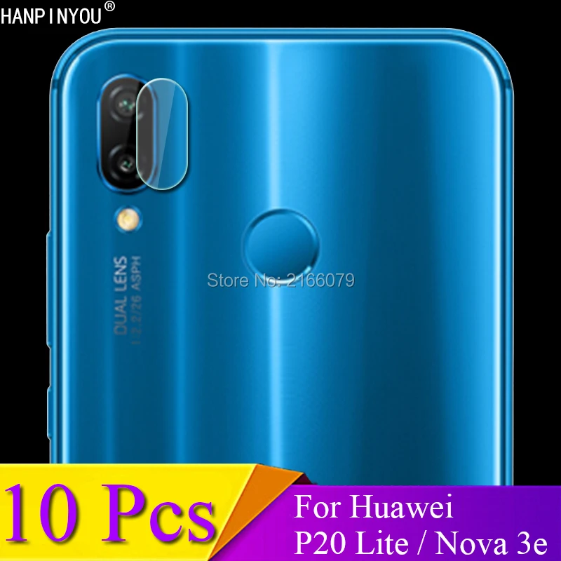 10 шт./лот защитная пленка для задней камеры Huawei P20 Lite / Nova 3e 5 84 дюйма из мягкого