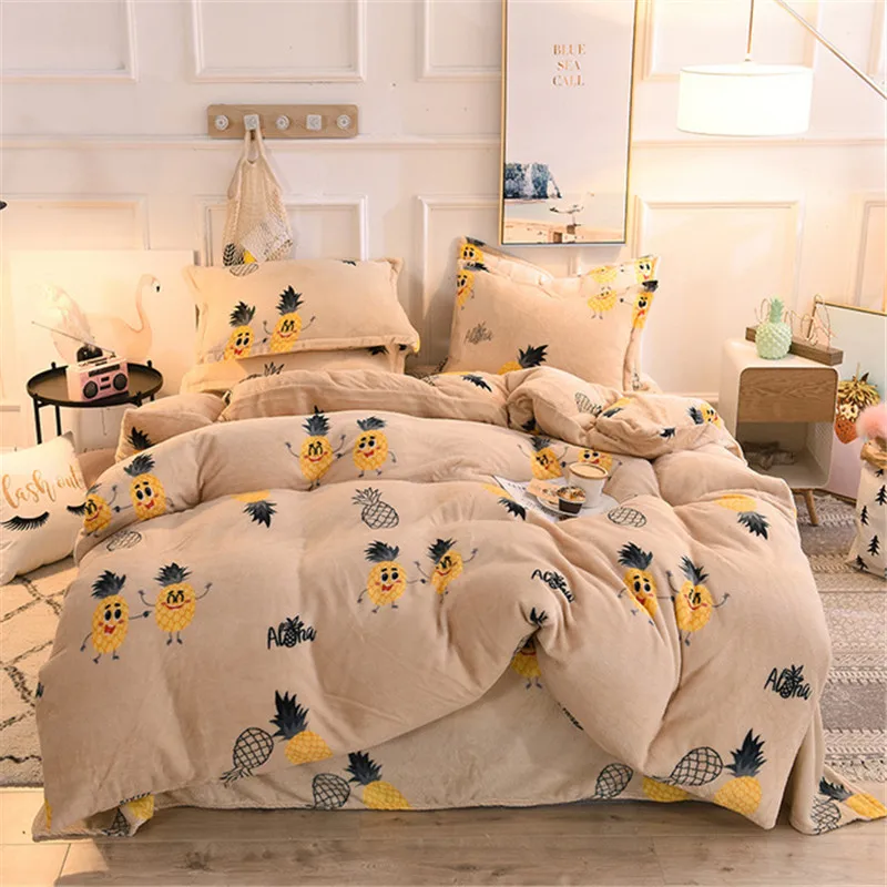 fleece cot bed duvet cover