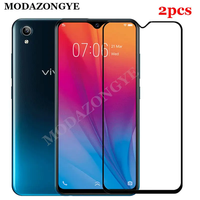 

2PCS VIVO Y91C Tempered Glass For VIVO Y91C Screen Protector For VIVO Y91C Y91 C VIVOY91C Full Cover Glass Film
