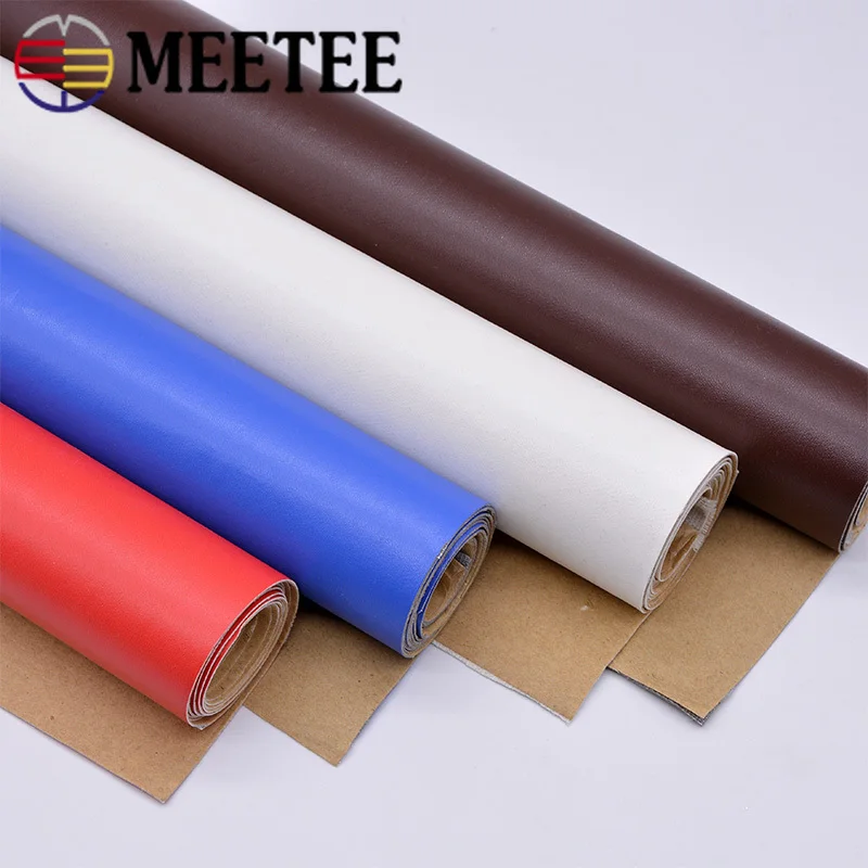 Meetee 50x67 см самоклеящаяся искусственная кожа мягкая ткань для самостоятельной