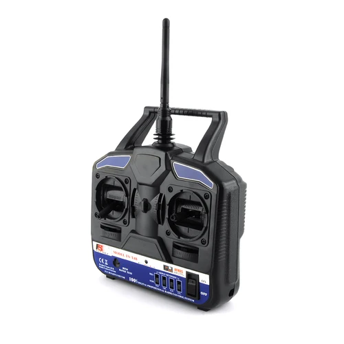 Flysky FS-T4B 2.4G 4CH Radio Control RC Transmitter + FS R6B Receiver For Heli Plane For RC Drone Quadecopter Airplanes flysky Karachi