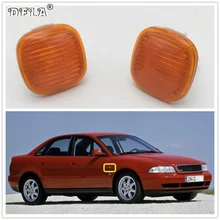 2 шт. для Audi A4 Avant 1995 1996 1997 1998 1999 авто-Стайлинг Боковой габаритный фонарь Поворотная сигнальная лампа ретранслятор