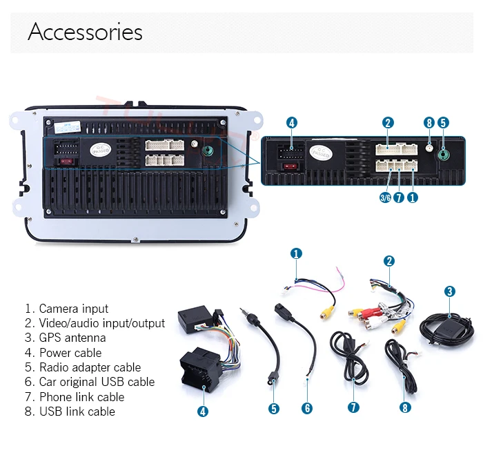 Clearance Android car dvd volkswagen Passat B6 B7 Golf 5 6 Tiguan Polo Octavia Rapid Fabia multimedia navigation Player VW15LSF22L 8