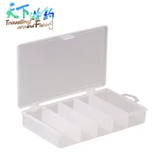 TAF 5 коробка рыбака с отсеками 17,9*10,9*3 см Морская Рыбалка снасти коробка пластик интимные аксессуары приманки случае инструмент коробка для хранения