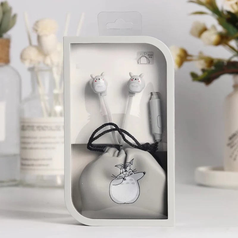 Chiclits Cute Cartoon Earphone Stereo In-ear Headset 3.5mm with Microphone Sports Music Earphones for iPhone Xiaomi MP3 MP4 Girls Child gift (11)