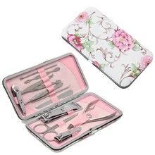12Pcs Stainless Steel Nail Clipper Nipper Cutter Pedicure Manicure Tools Set Whole sale