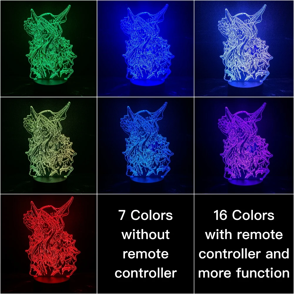 3d лампа World Of Warcraft, детский Ночной светильник, светодиодный Декор для спальни, праздничный подарок, Wow Sylvanas Windrunner, детский ночник, USB