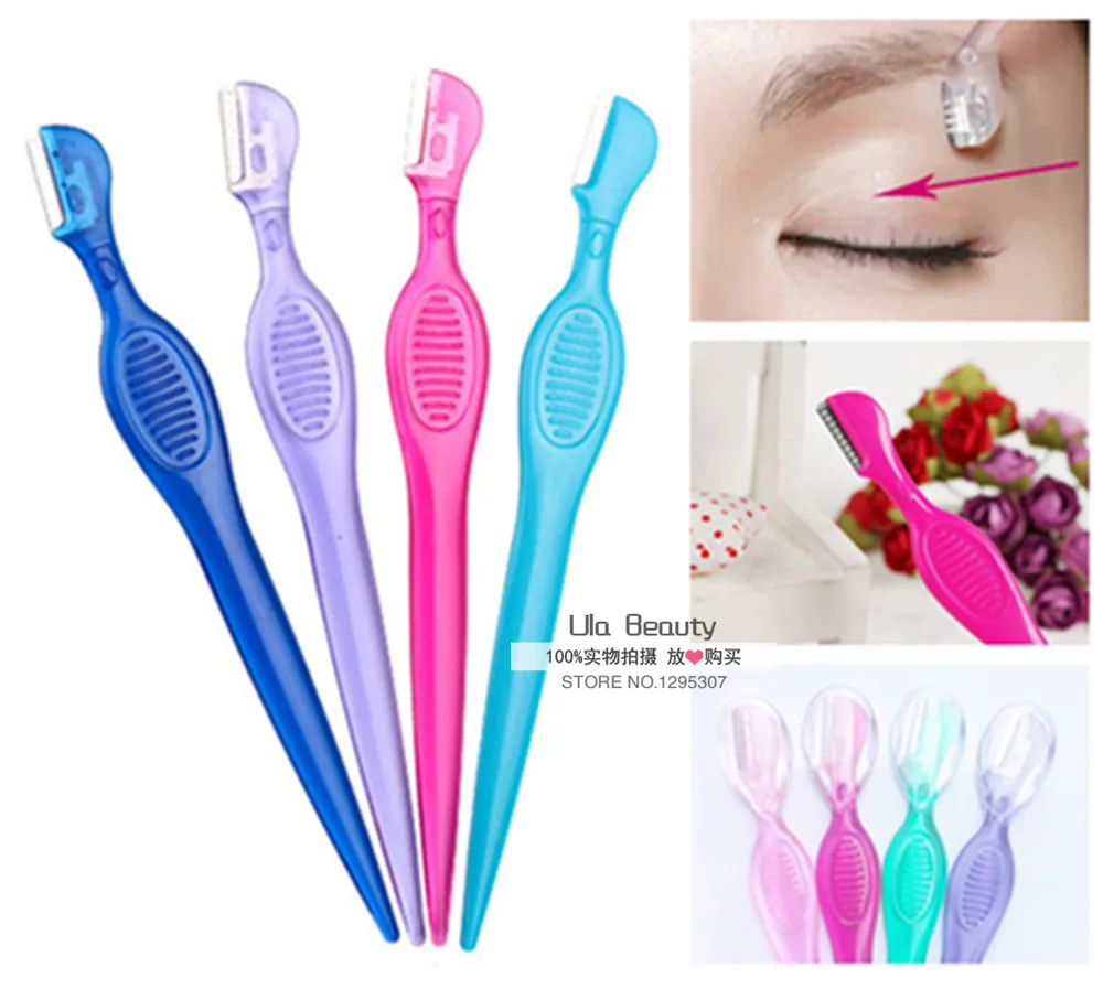 

1Pc Mini Eyebrow Trimmer Shaving Razor Blades for Women Makeup Tools anti-bacterial protection film wholesale