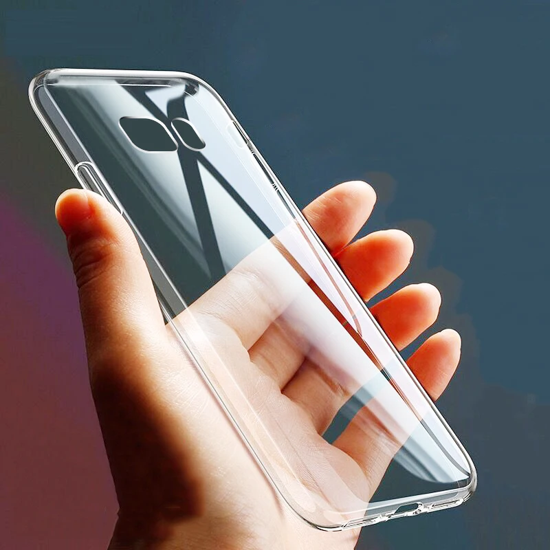 Купить Soft TPU Clear Case For Samsung Galaxy S8 S9 S10 A8 Plus S3 S4 S5 S6 S7 Edge Cases Note 8 9 Lite A9 Star A9S  | Отзывы и видеообзор (32982784851)