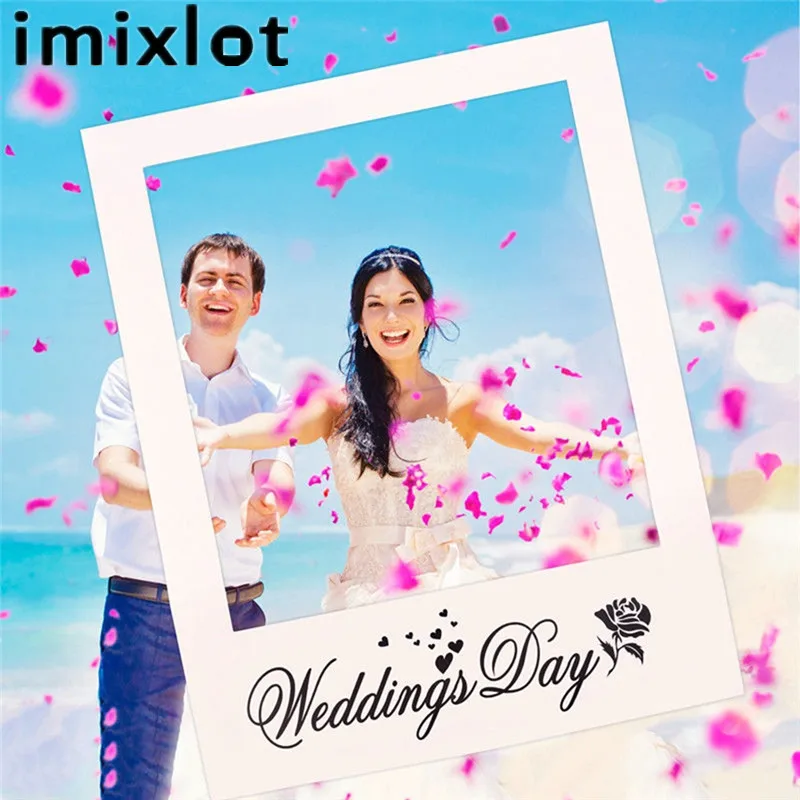 Imixlot Creative Wedding Exterior Photography Props Party Photo Props