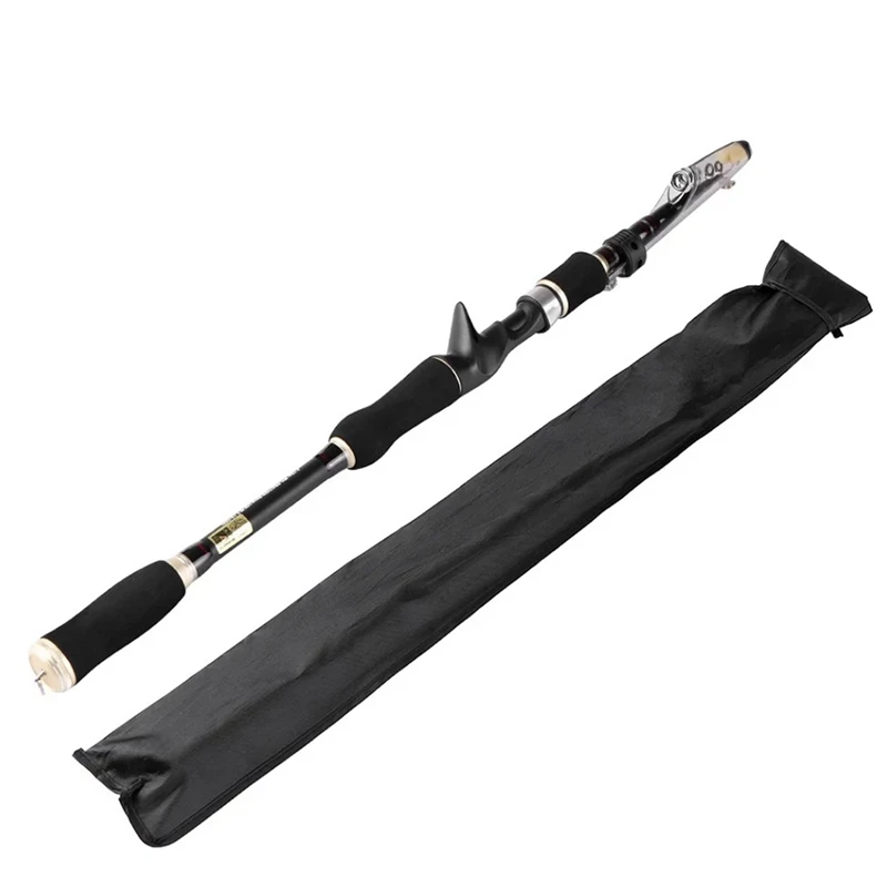 2,4 м приманки Литье удочка углеродное волокно путешествия телескопическая удочка приманки снасти Pesca