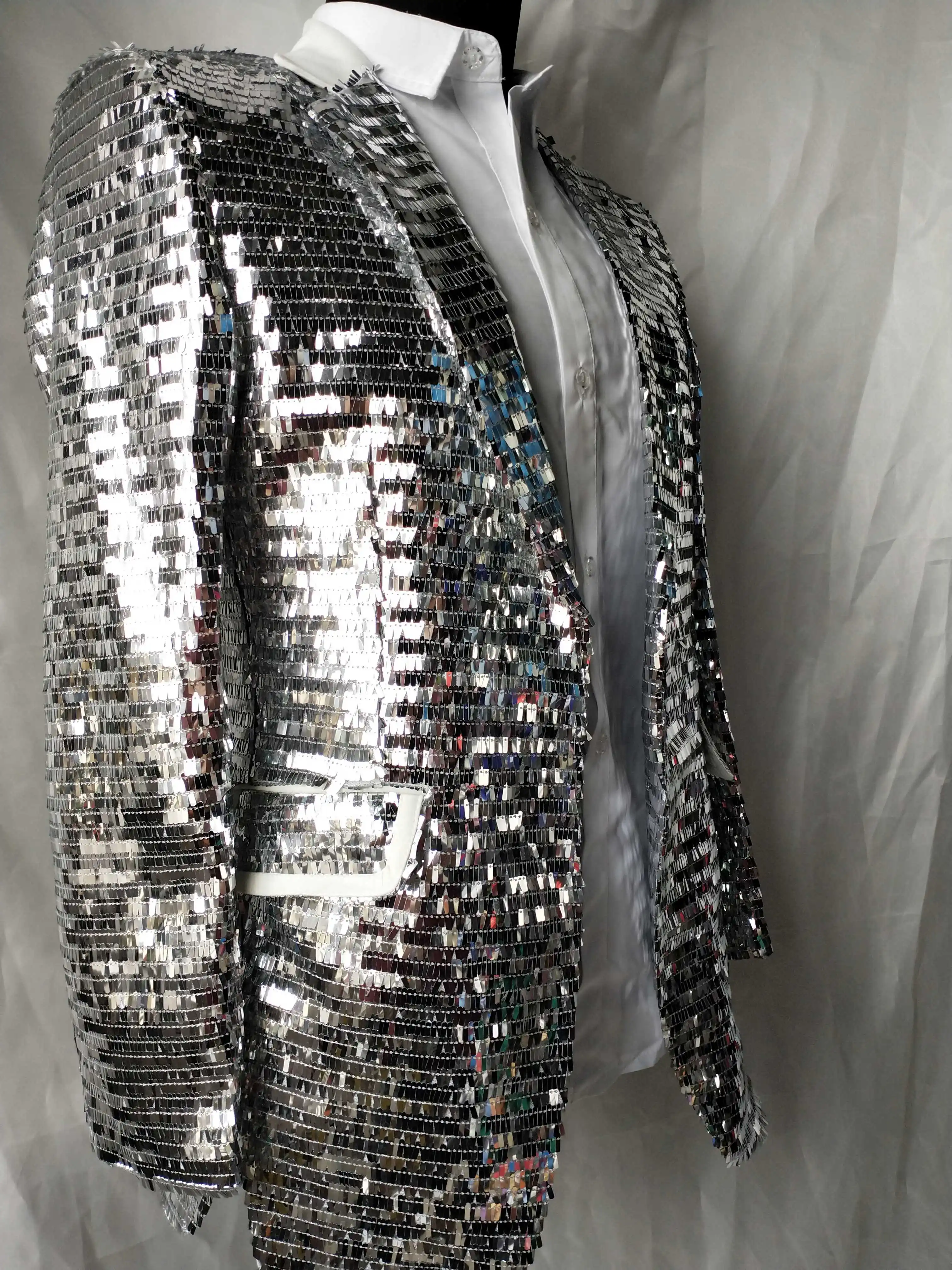 メーカー送品 新メンズ服ファッションスリムpailletteのスーツ歌手のdj Ds男性バーナイトクラブのステージ衣装フォーマルドレスs 3xl 即納在庫有り Ongoing Southloopmarket Com