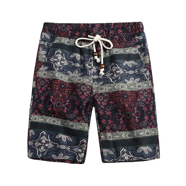 M 5XL Fashion Mens Summer Bermuda Shorts Cotton Male Praia Beach Short