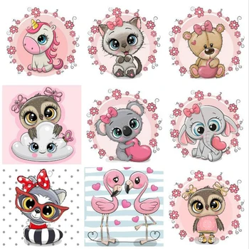 

Diamond Painting 5D Full Square/ Round Drill Baby Bear Cartoon Animals Gift Children Daimond Picture Cross Stitch Mosaic