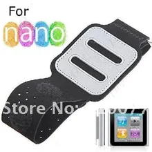 5 шт./партия для iPod Nano 6(6G 6th Gen) Черный; материал неопрен спортивный тренажерный зал нарукавная повязка