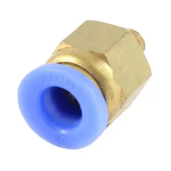 

5mm Thread to 8mm Hole Tube Air Pneumatic Push in Quick Connector Joint