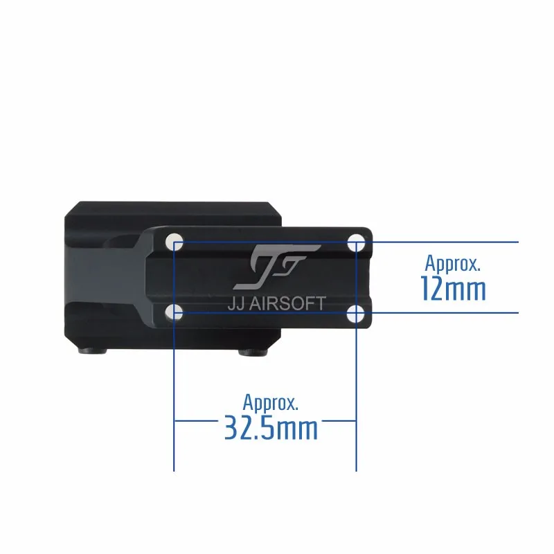 TARGET F1 крепление для Trijicon MRO Red Dot(черный/коричневый) Легкий