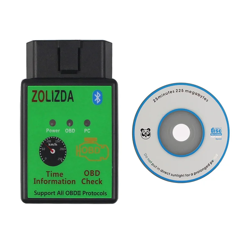 Elm327 Bluetooth ELM 327 V1.5 V 1,5 OBD2 OBDII адаптер Авто сканер для Android код читателя диагностический инструмент PIC18F25K80