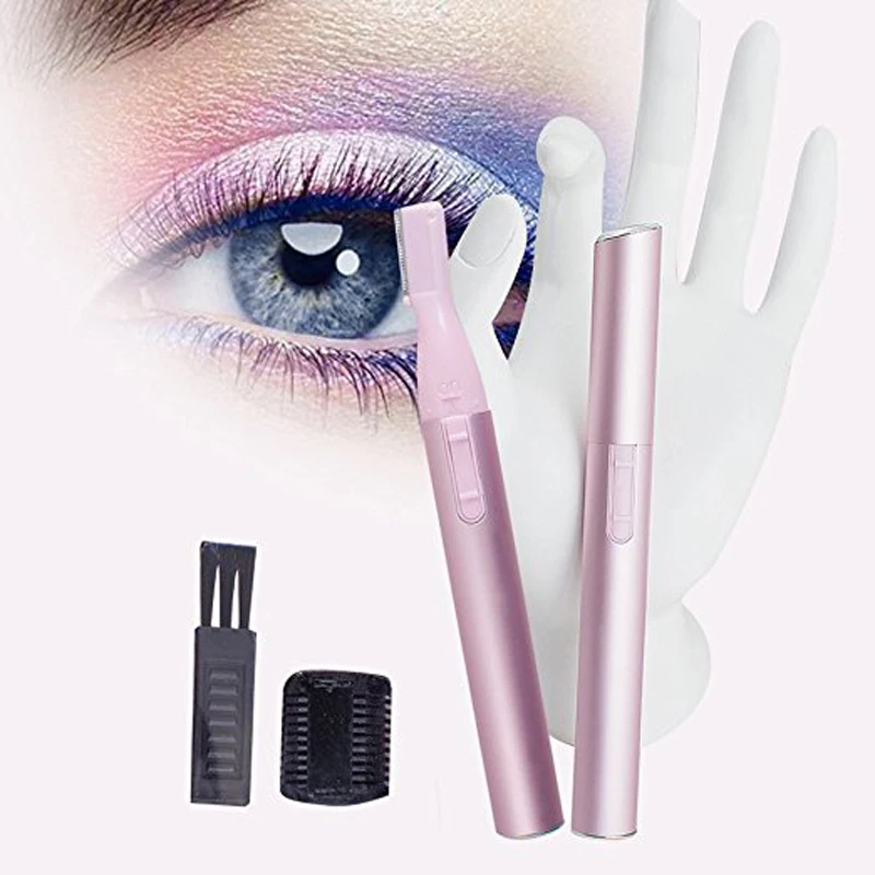 Mini Portable Electric Women Eyebrow Trimmer Women Facial Trimmer