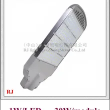 Светодио дный street light модуль стиль свет дороги IP65 AC85V-265V входной высокой мощности 1 Вт светодио дный 30 светодио дный/30 Вт/модуль 1-7(модули) уличный фонарь