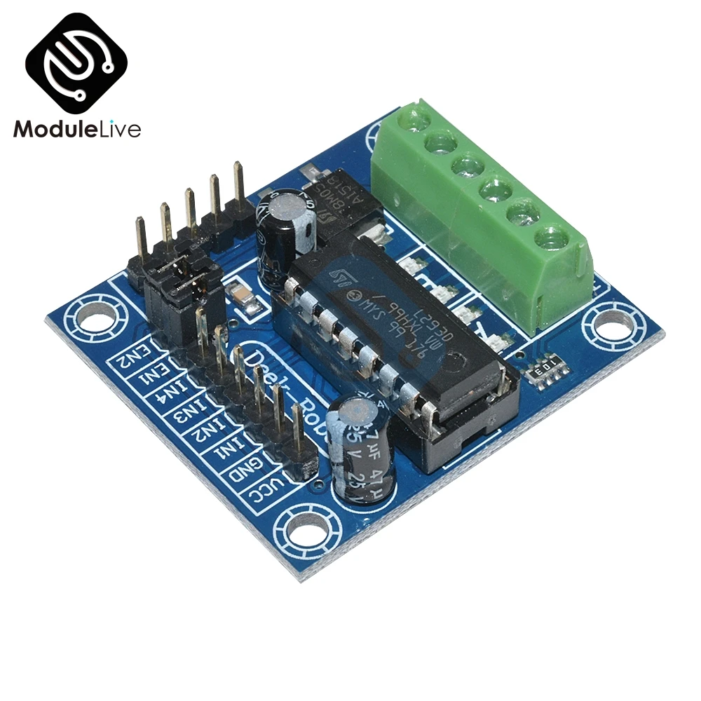 Mini 4 канала 4ch Motor Drive Щит L293D Плата расширения модуль высокой Напряжение ток для Arduino UNO Mega 2560 Mega2560