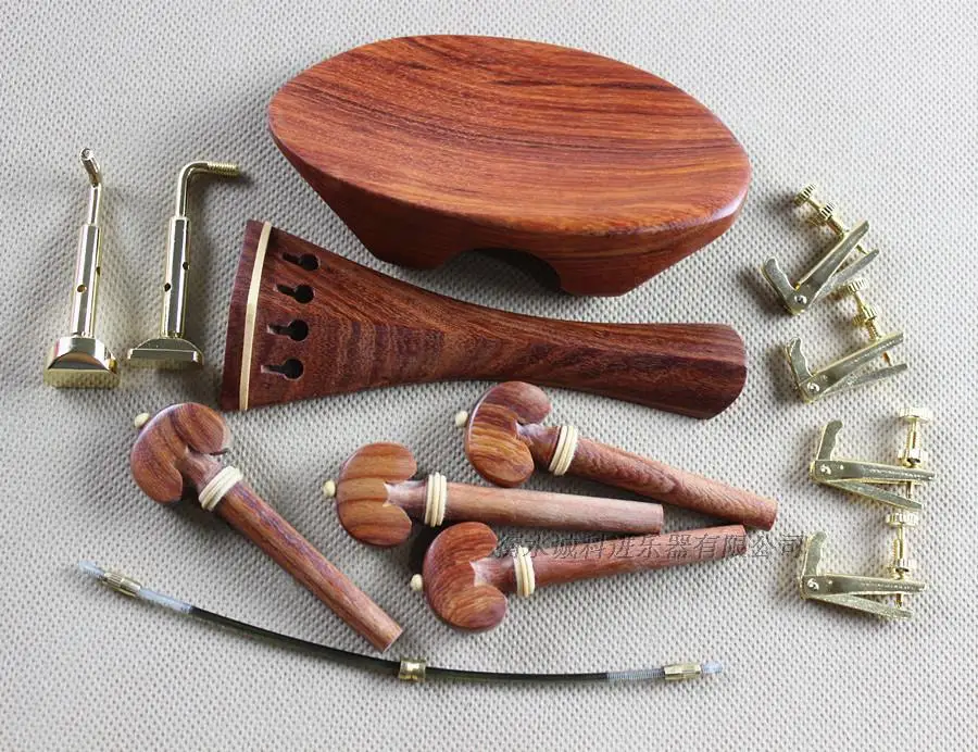Quality violin red sandalwood violin accessories string button