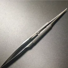 Хирургические стоматологические Кастровьехо иглы держатели 14 см изогнутый инструмент