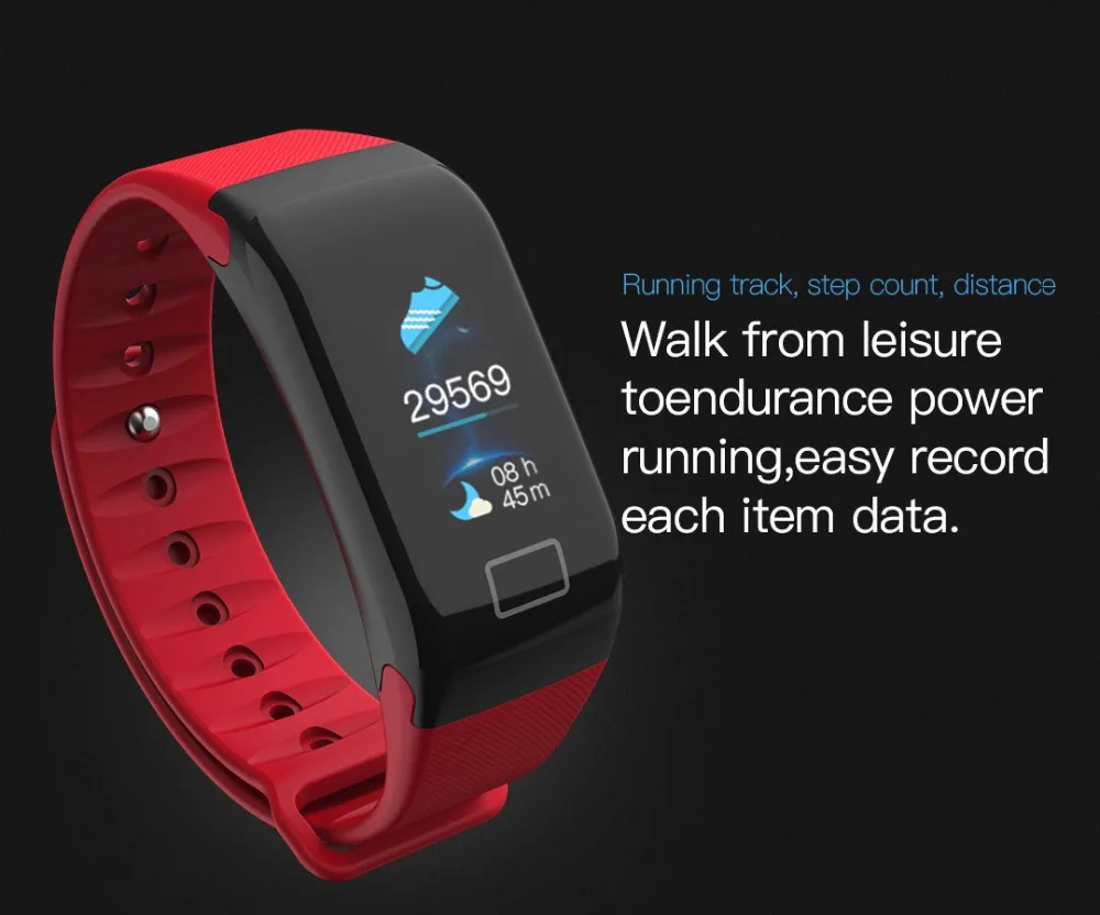 

2019 Smart Watch F1 Plus Blood Pressure Heart Rate Monitor Sports Tracker Fitness Bracelet IP67 Smartwatch Connect IOS Android