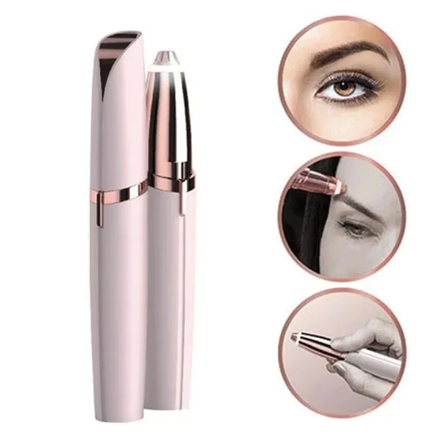 

Electric Face Eyebrow Hair Remover Epilator Mini Eyebrow Shaver Razor Instant Painless Portable Epilator Shaving Eyebrow Trimme