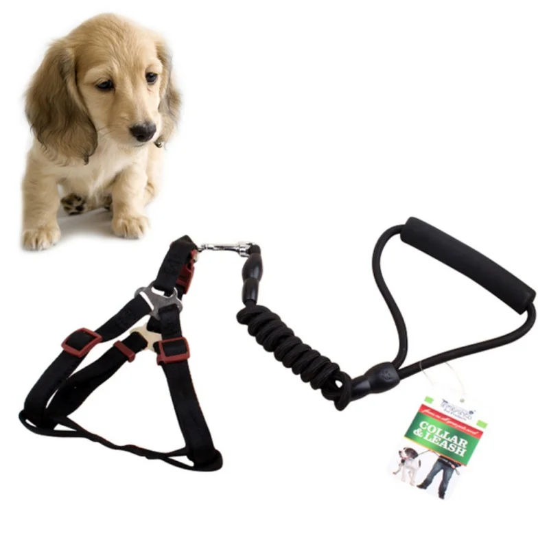 2017Adjustable Knitting Pet Dog Basic Halter Harness For Dogs Nylon