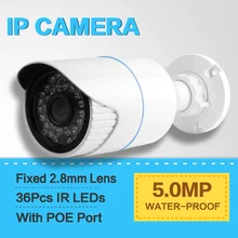 1.8″ SONY IMX178 Network Bullet Outdoor IP Camera POE 5MP Waterproof IP66,Full HD 5MP (2592*1944) 25/30fps,IR Range 20m