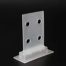 Бумага полка картонный разъем фитинги коробки Поддержка строительство Дисплей Системы PP Пластик