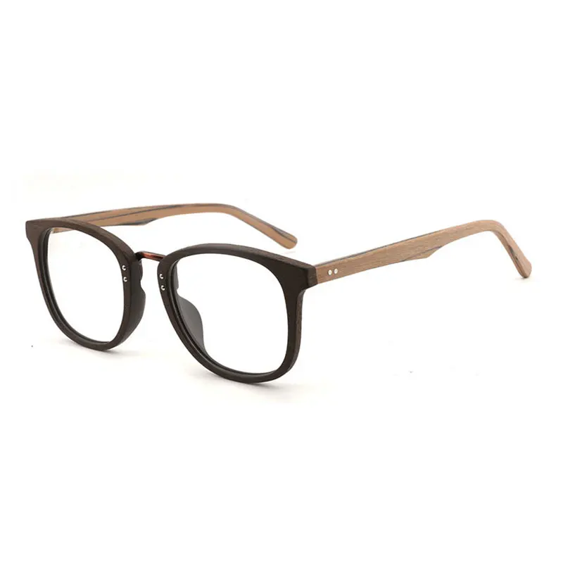 Reven Jate HB29 оптическая оправа для очков очки по рецепту ацетат деревянный узор очки с полной оправой мужские и женские очки - Цвет оправы: C62