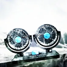 Автомобильный мини-вентилятор с поворотом на 360 градусов, 12 В, 24 В, 5 В Автомобильный мини-вентилятор с поворотом на 360 градусов, 12 В, 24 В, 5 В