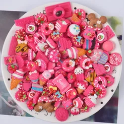 Set of 10 Miniature Dollhouse Bakery Bread & Donut Toys (Rose 10 Pieces)