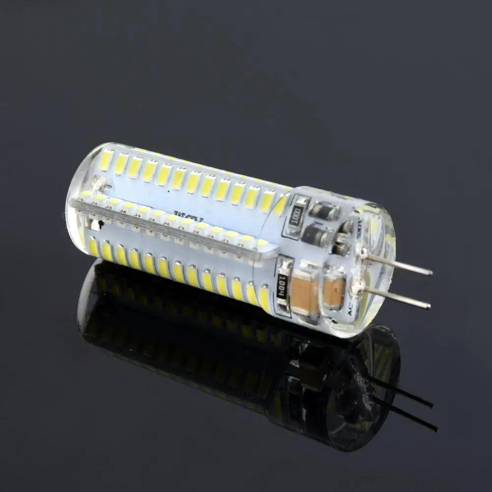 TSLEEN светодиодный G4 3014 SMD 3 Вт 5 Вт 6 Вт 8 Вт 9 Вт DC 12 В 220 В светодиодный галогенный светильник g4 светодиодный 12 В кукурузные лампы силиконовые люстры освещение