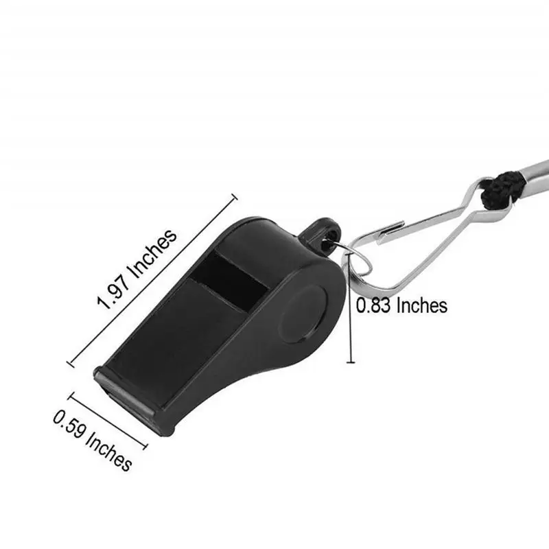 24 шт., высококачественные прочные портативные громкие свистки для спортивных тренеров, футбола, рефери, спасатель