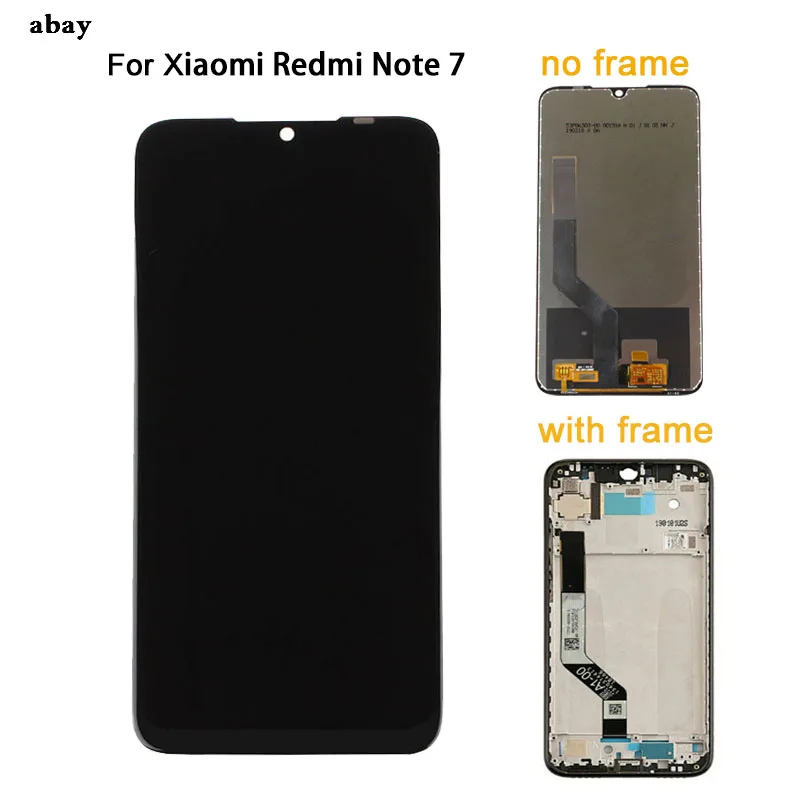

6.3 inch LCD For Xiaomi Redmi Note 7 LCD With/No Frame Display Screen Assembly Replace For Redmi Note7 Pro LCD Display Screen