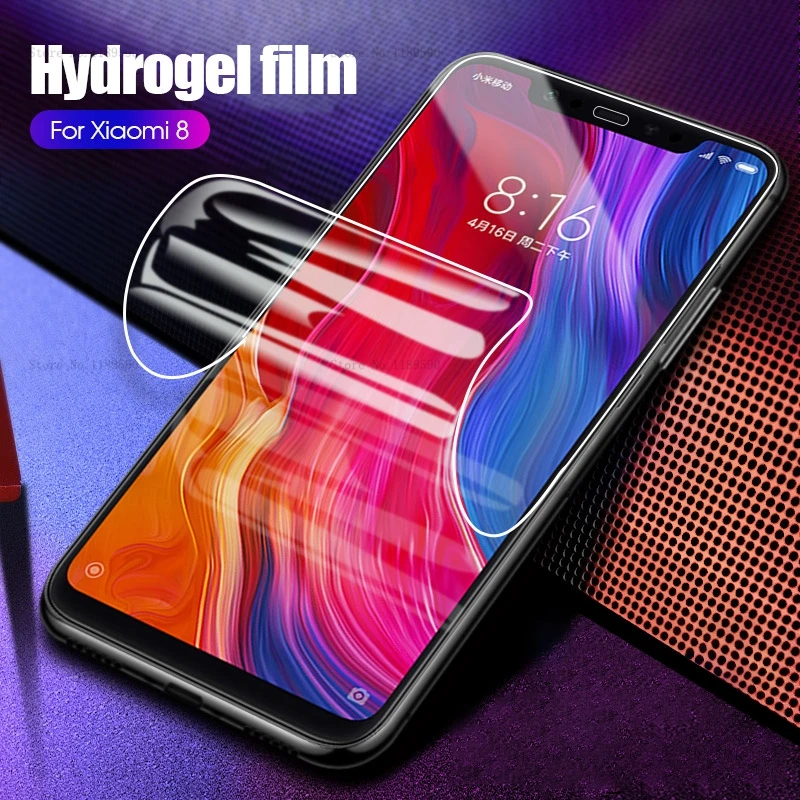 Защитная пленка 9D на весь экран для Xiaomi Mi 8 9 SE Mi8 Mi9 A2 A3 6X Mix 3 Pocophone F1 безопасная